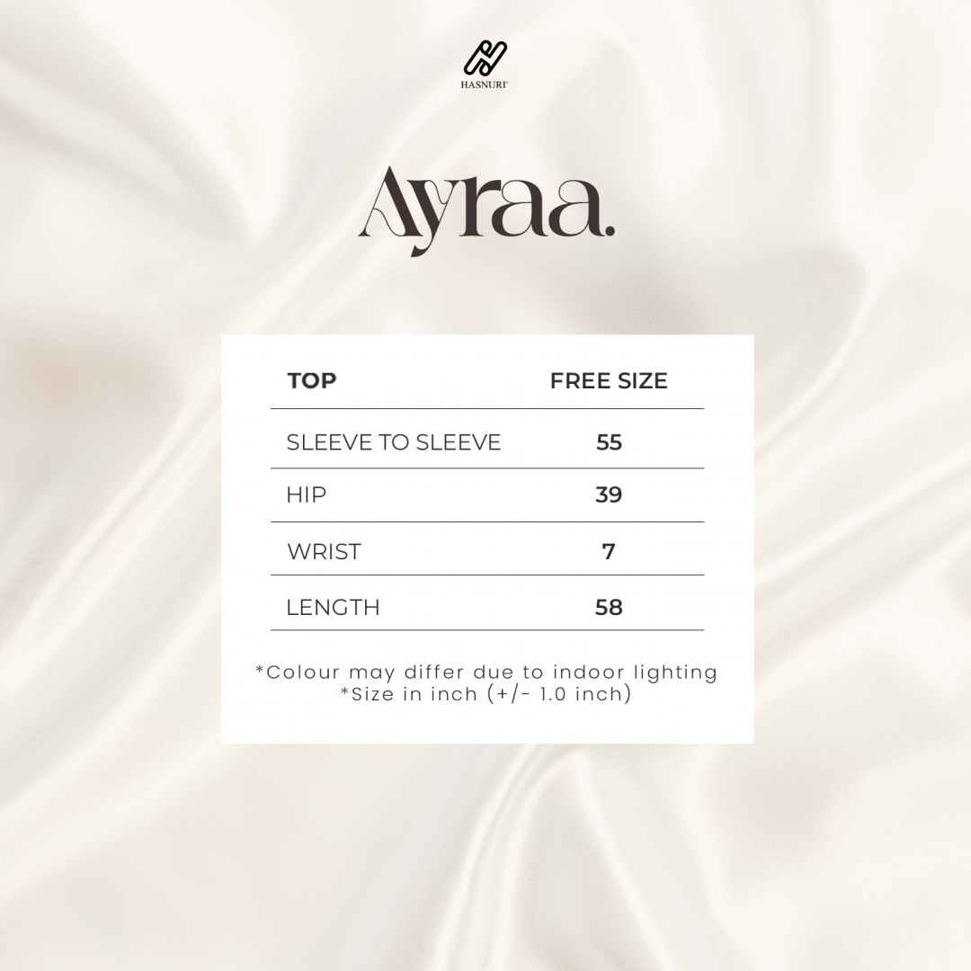Abaya Ayraa - Lime Green