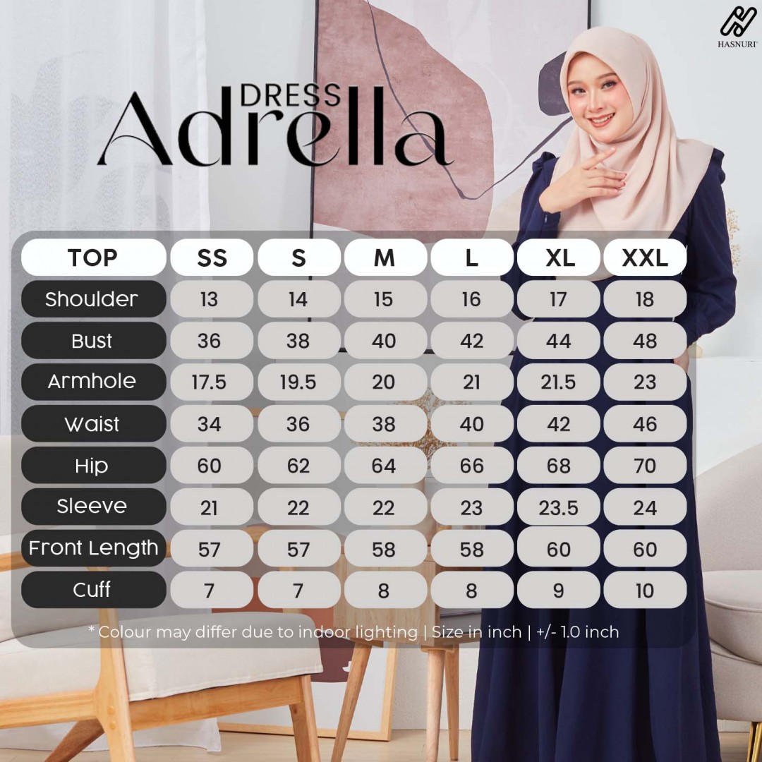 Dress Adrella - Mustard