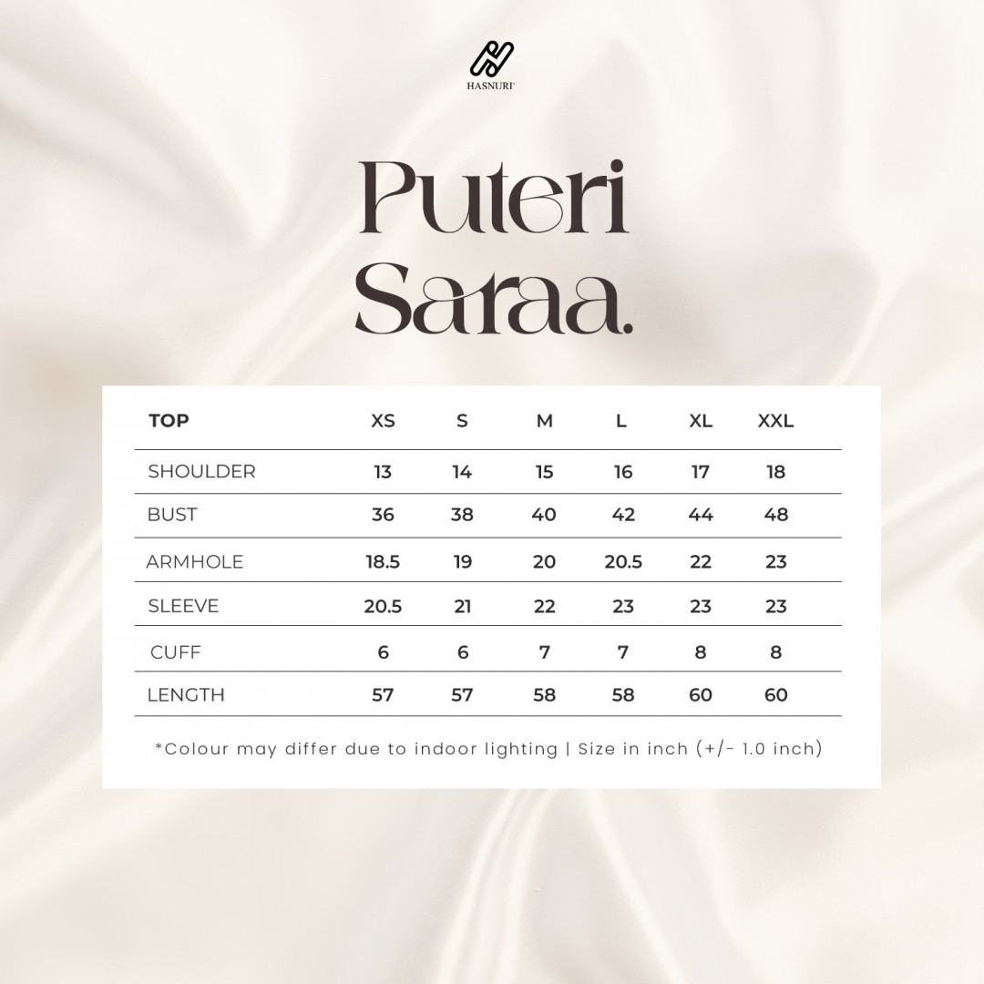 Dress Puteri Saraa - Off White