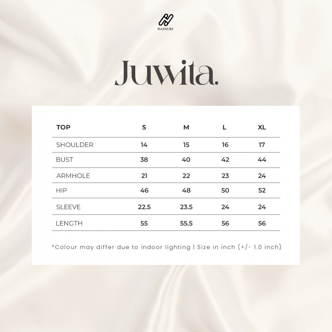 Jubah Juwita - Navy Blue