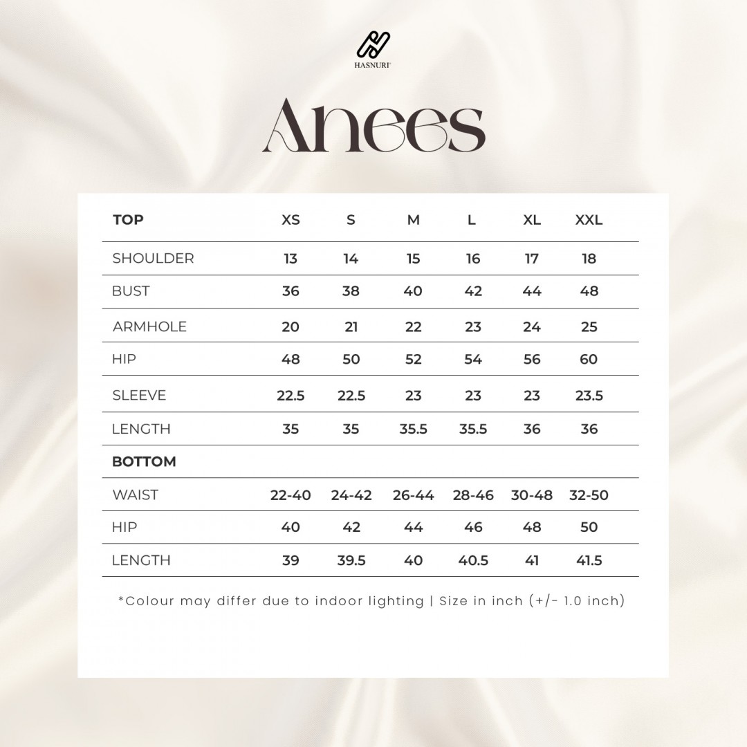 Kurung Anees - Matcha Green