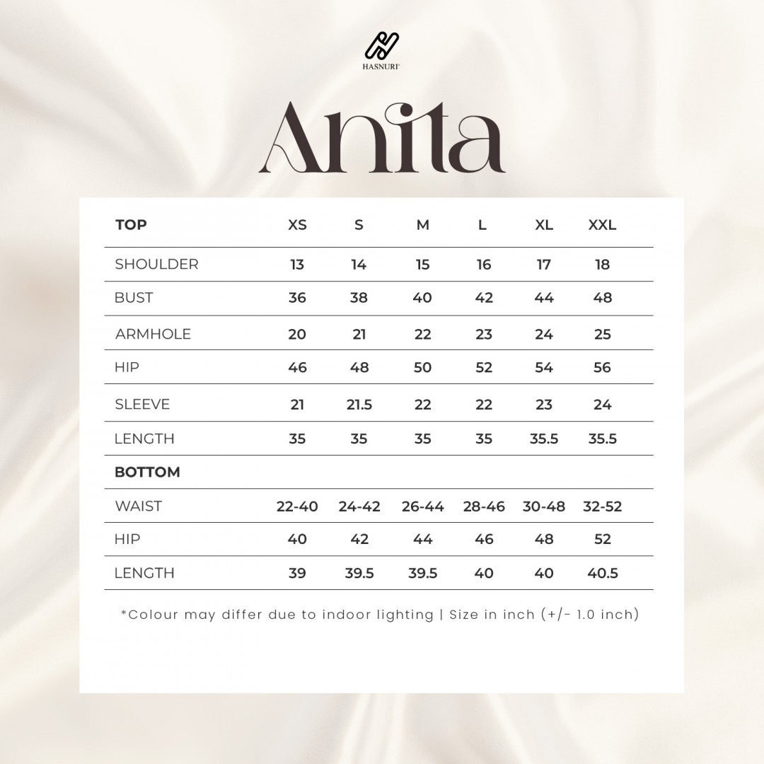 Kurung Anita - Black