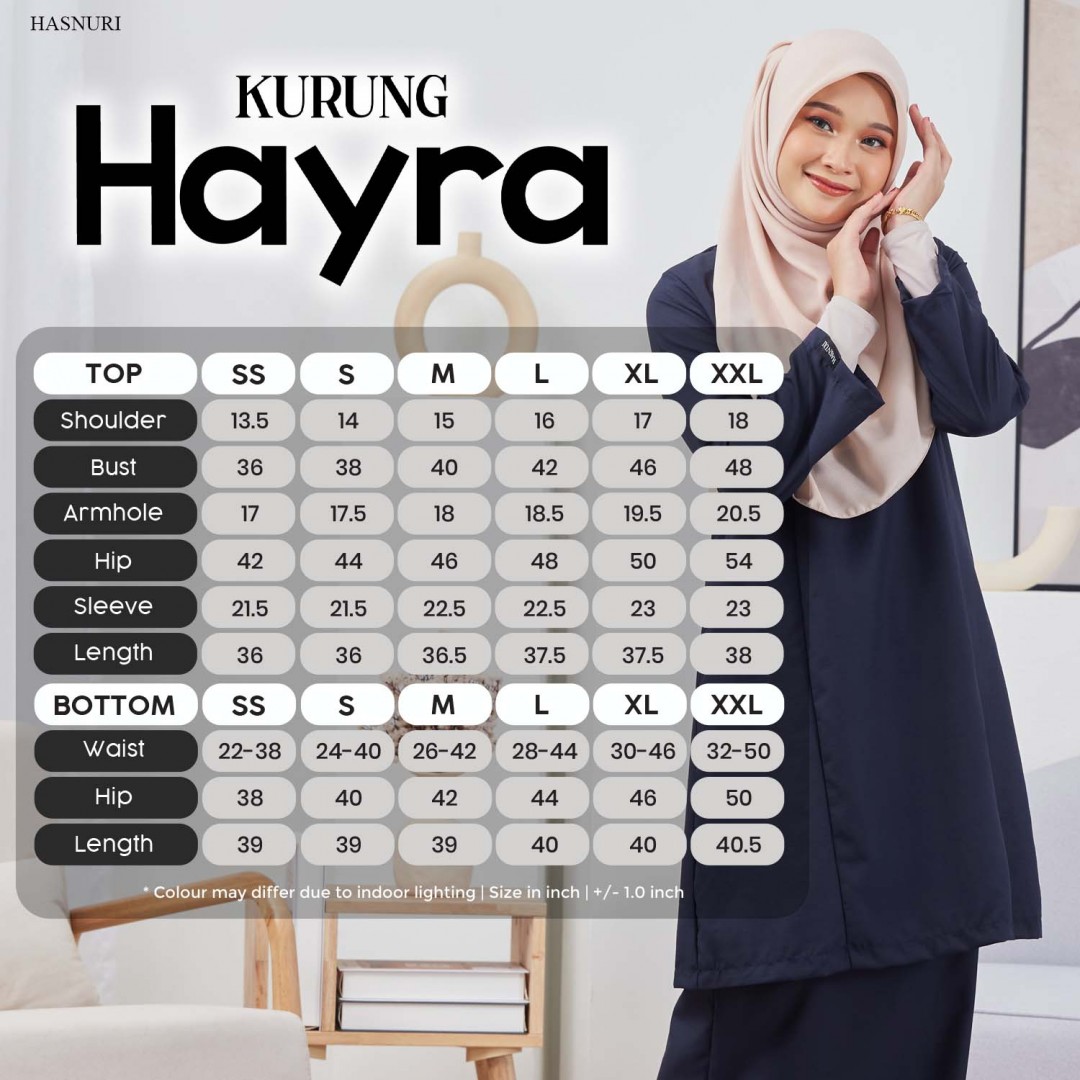 Kurung Hayra - Apple Green