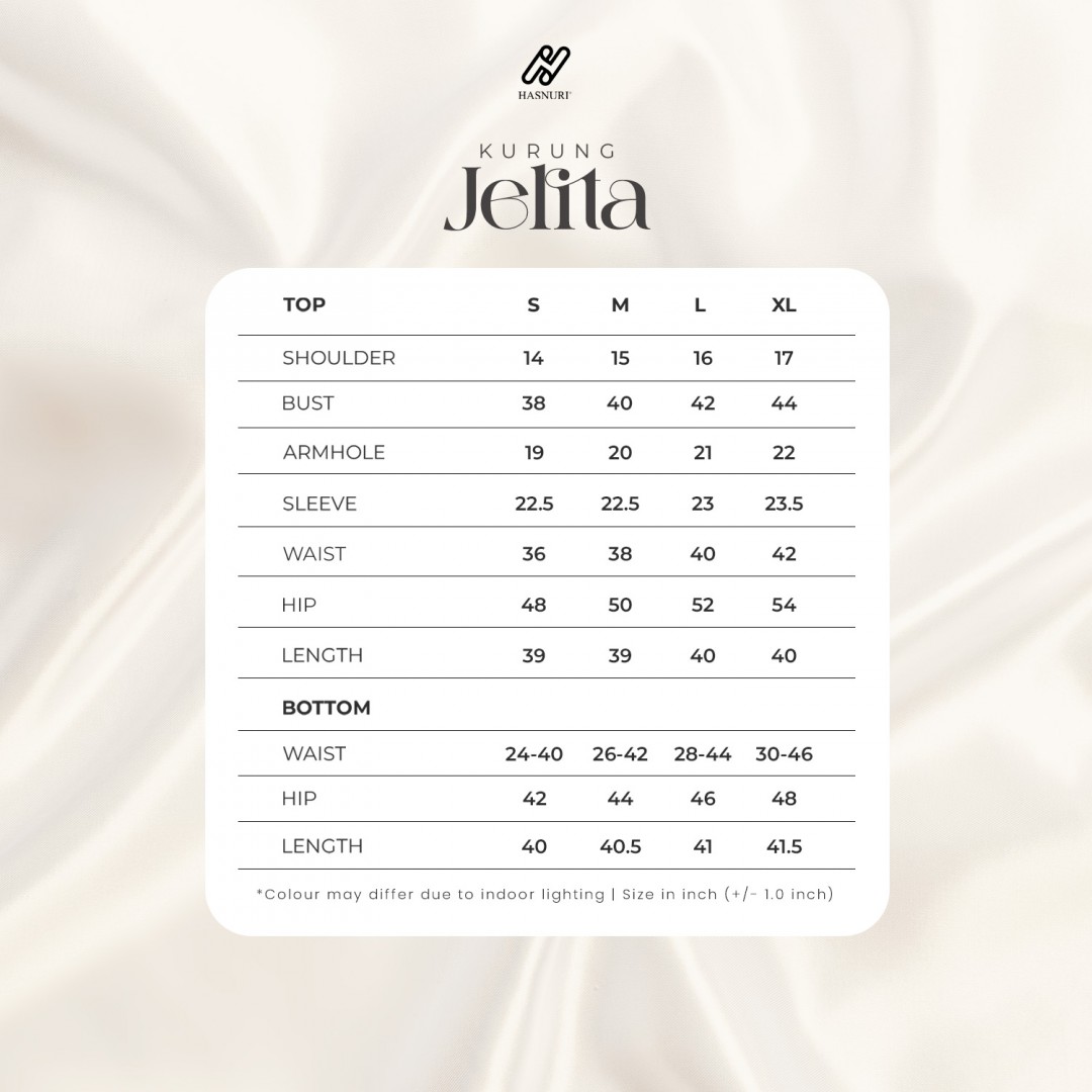 Kurung Jelita - Baby Green