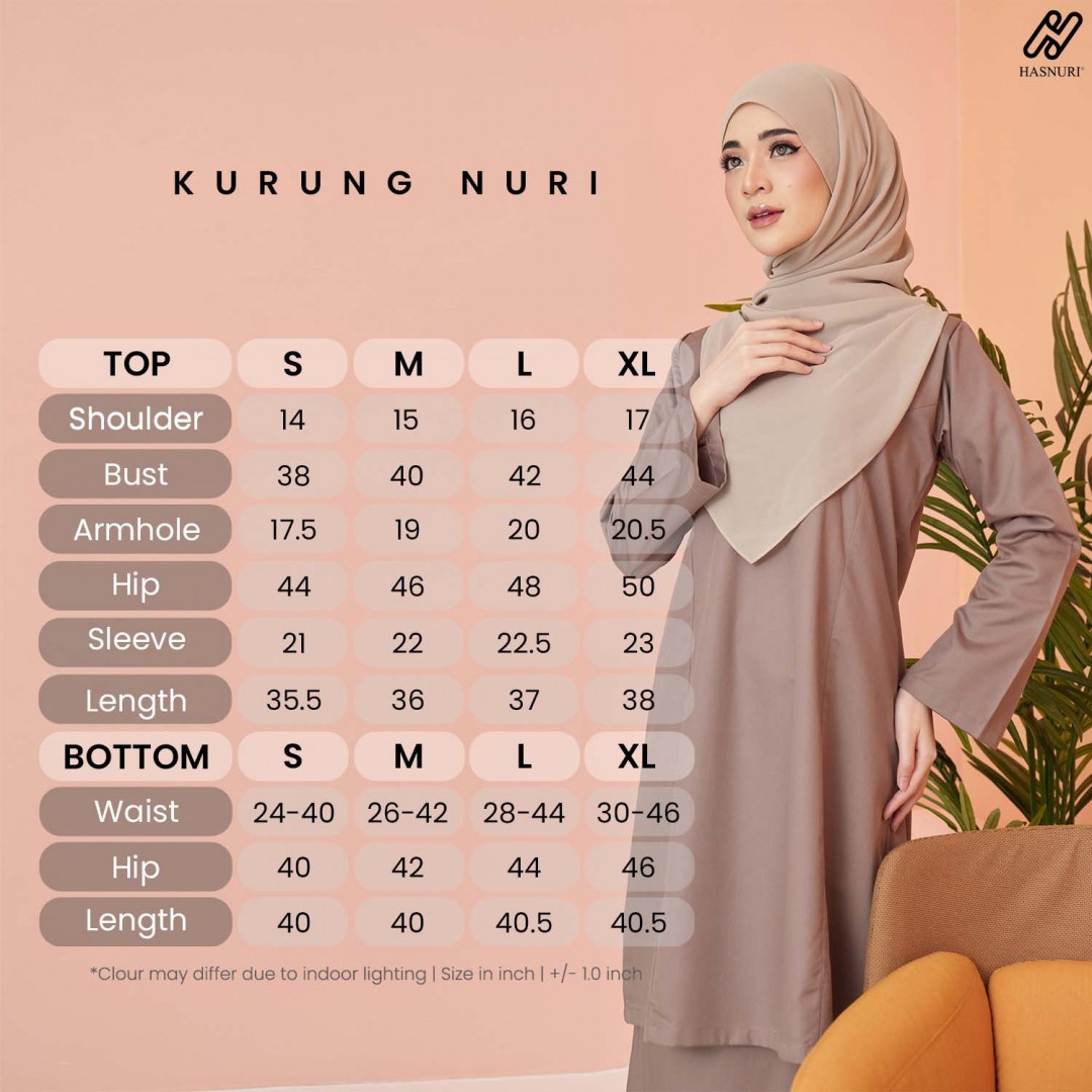 Kurung Nuri - Purple