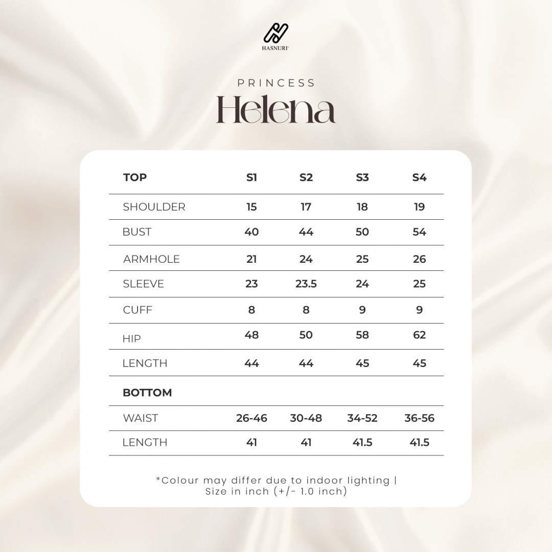 Kurung Princess Helena - Stone Grey
