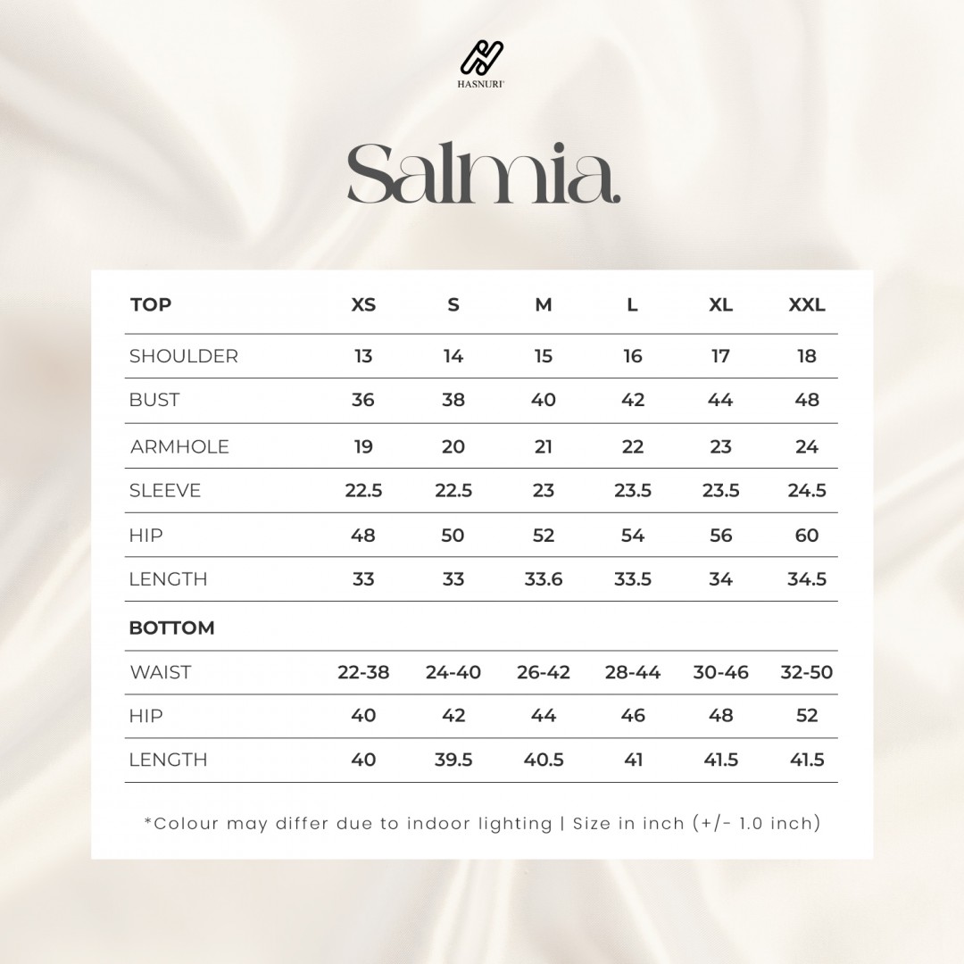 Kebaya Salmia - Salmon