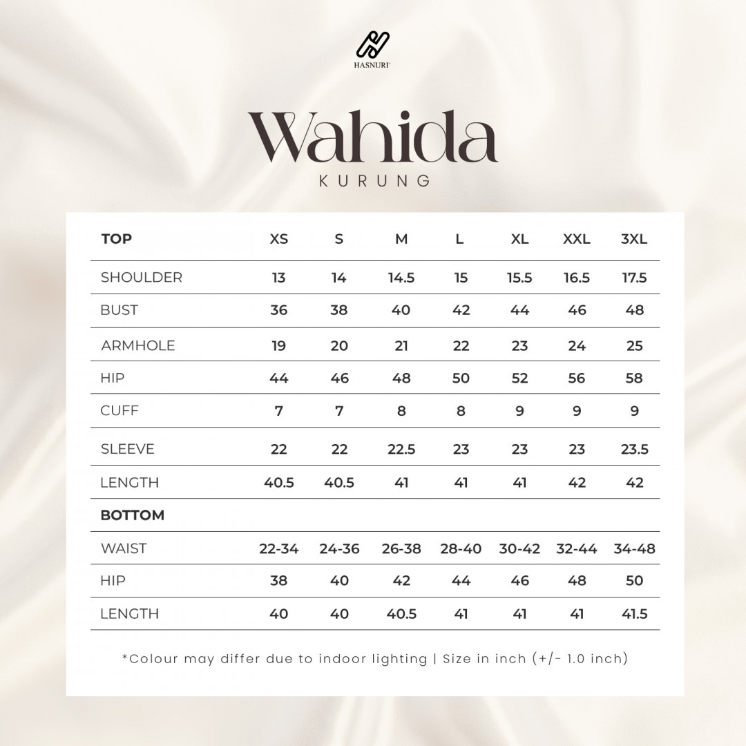 Kurung Wahida - Baby Blue