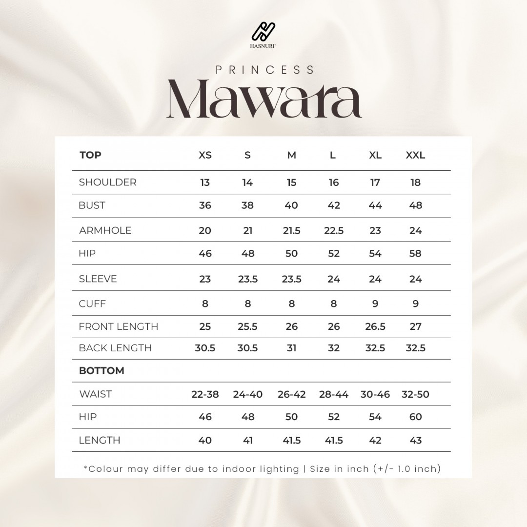 Princess Mawara - Maroon