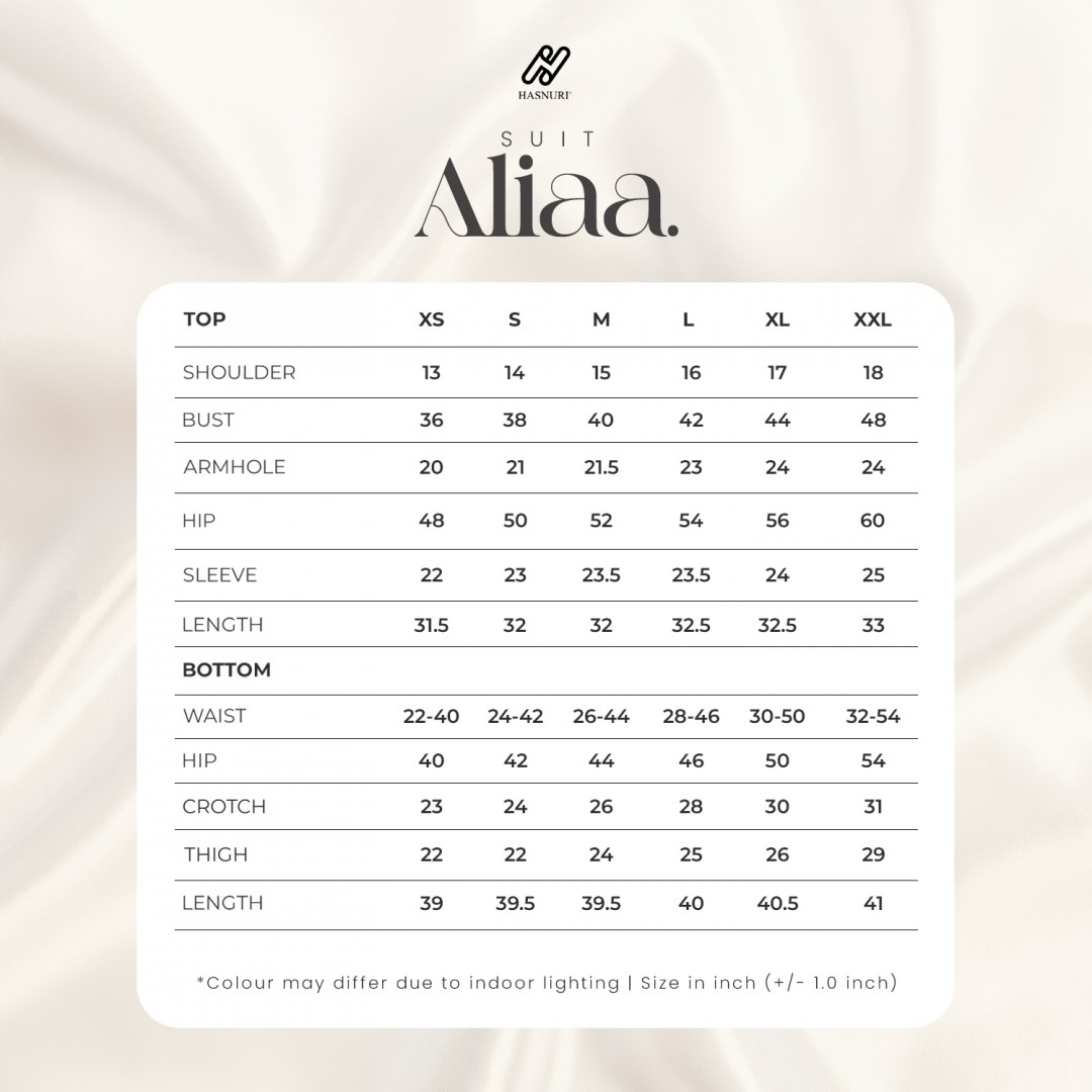 Suit Aliaa - Blue Grey