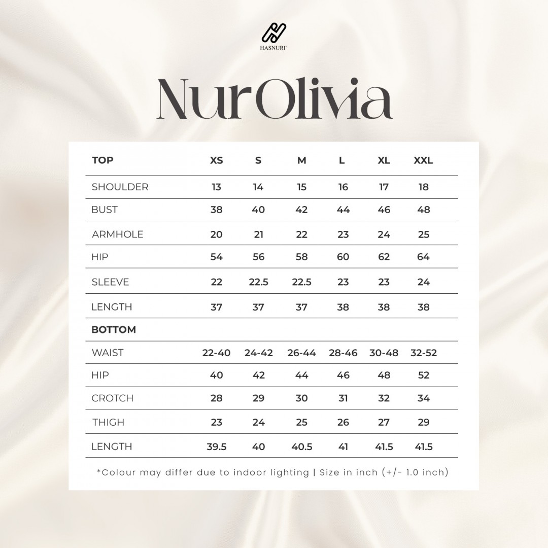 Suit Nur Olivia - Deep Peach