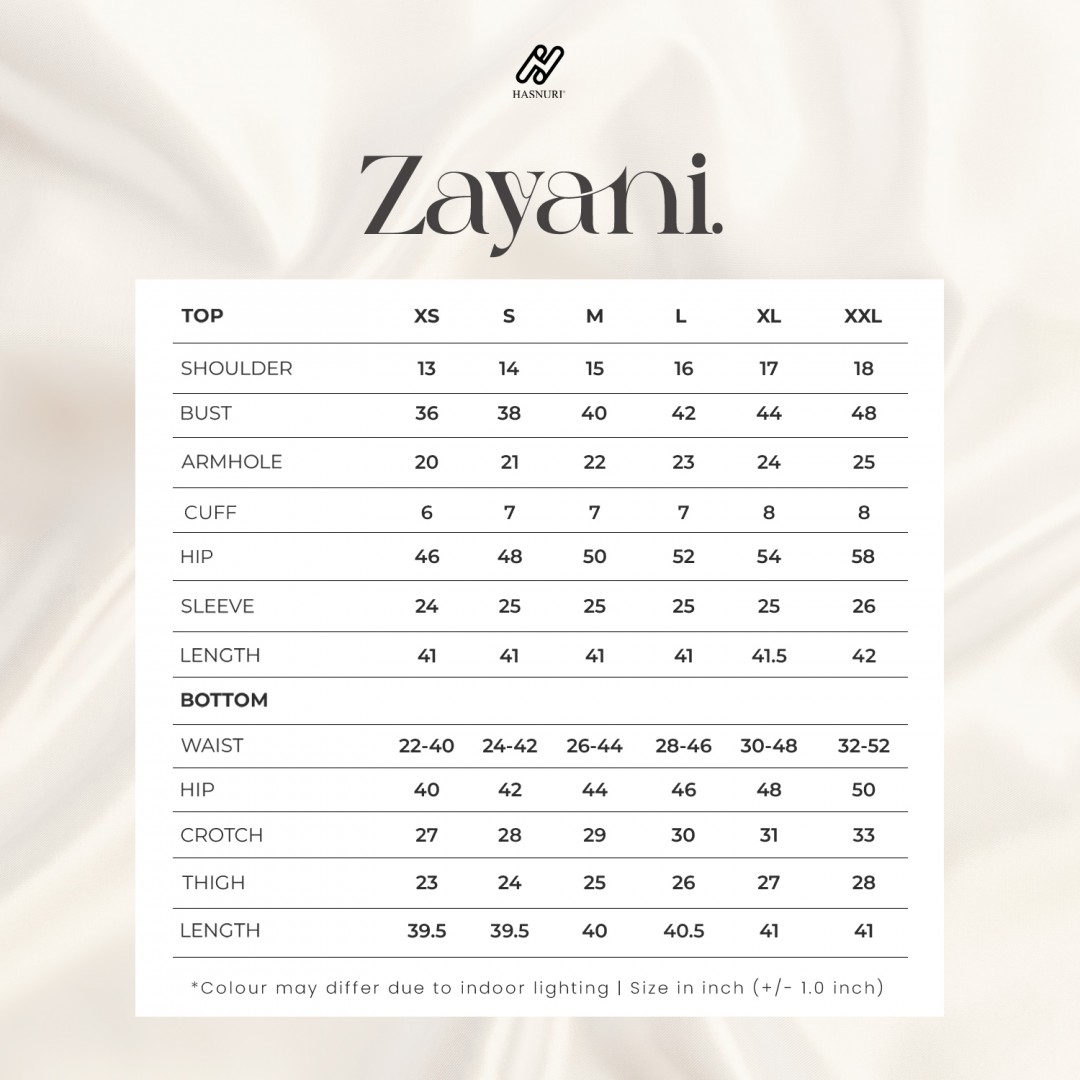 Suit Zayani - Rose Pink