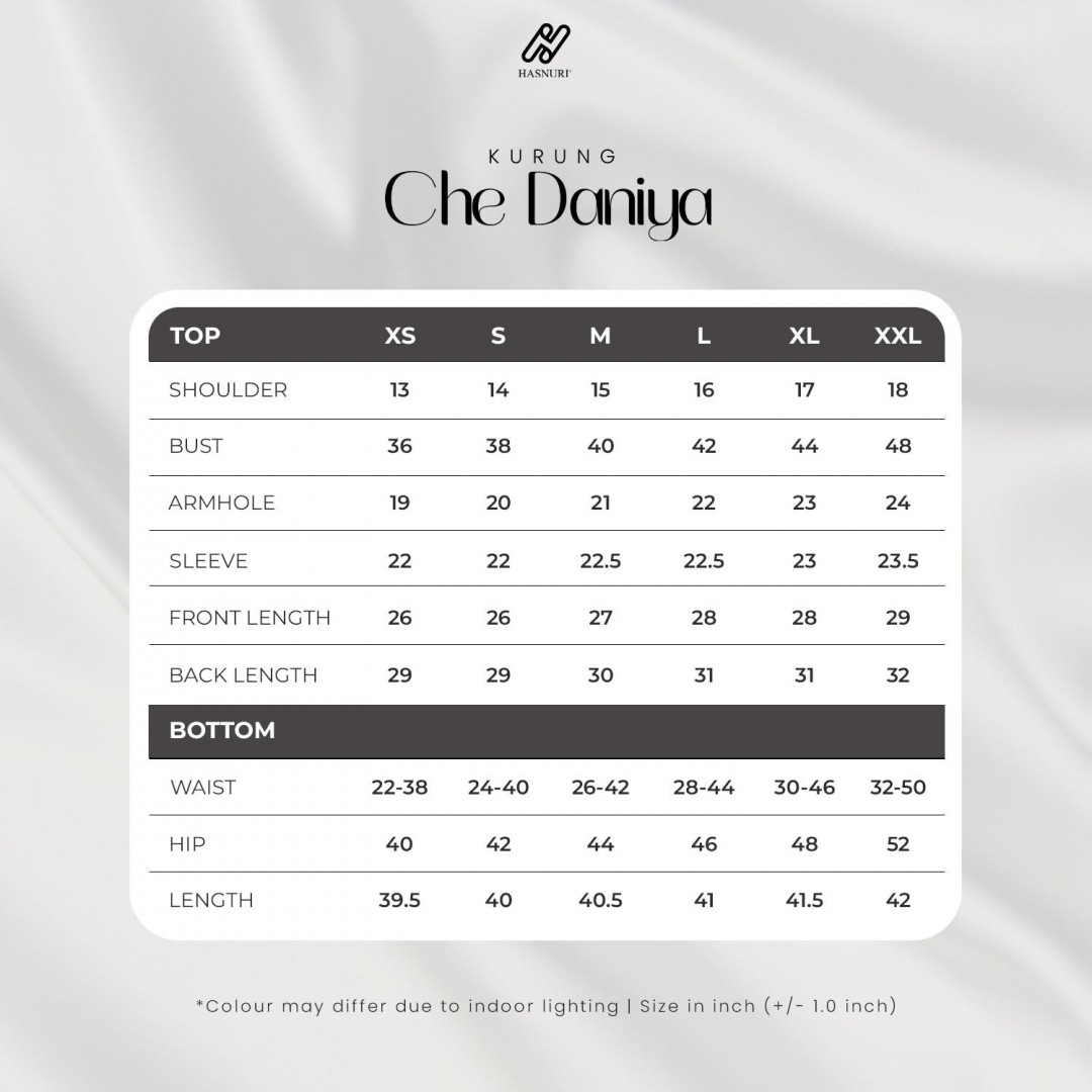Kurung Che Daniya - Brown