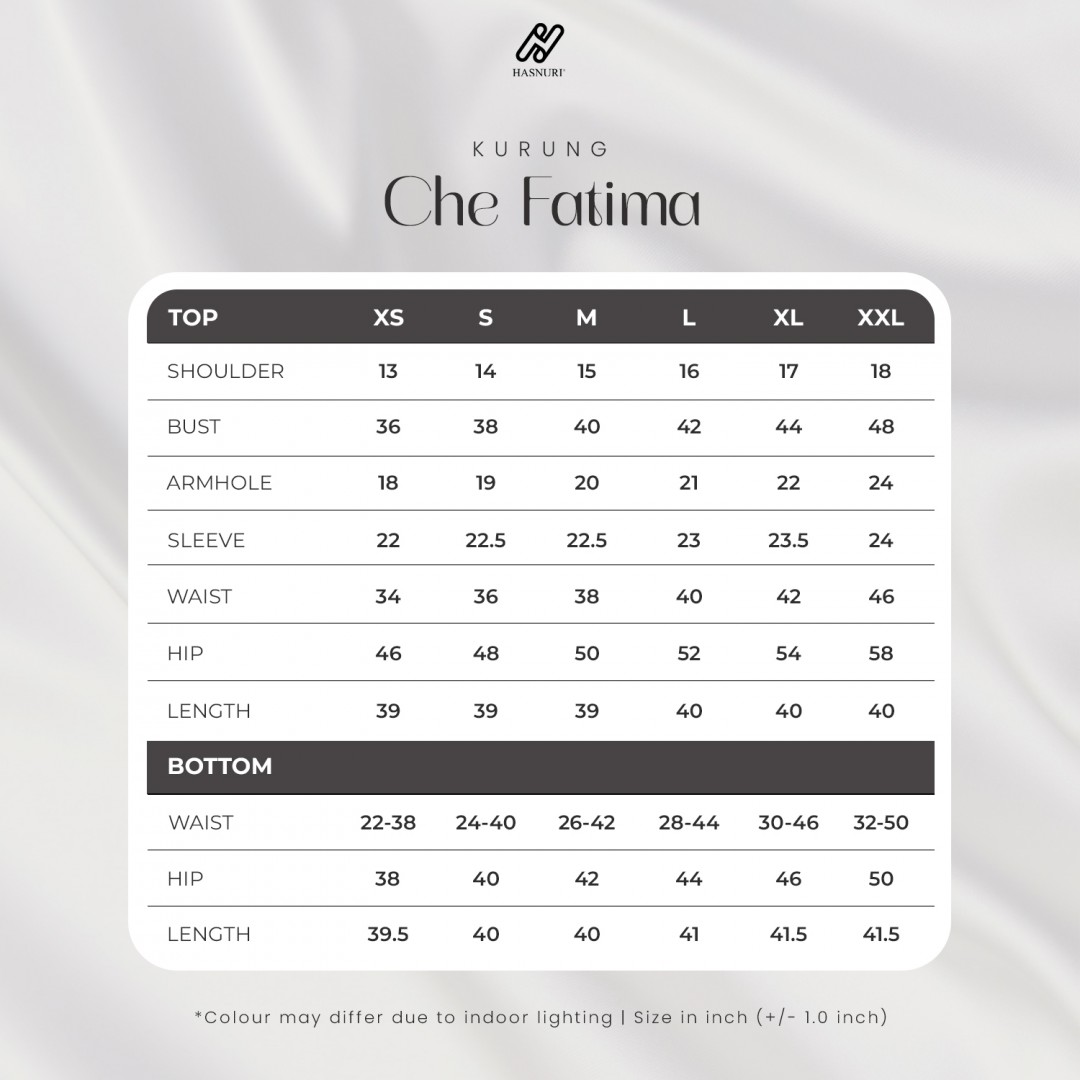 Kurung Che Fatima - Steel Grey