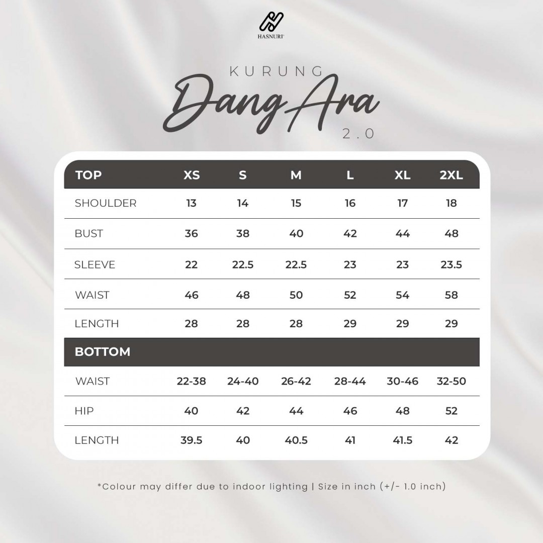 Kurung Dang Ara 2.0 - Nude Blue