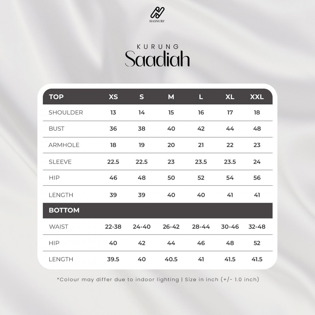 Kurung Saadiah - Black