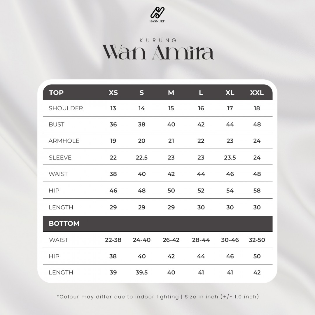 Kurung Wan Amira - Soft Pink
