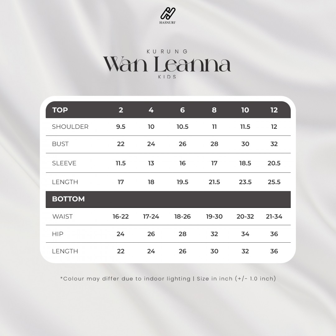Kurung Wan Leanna Kids - Nude Beige