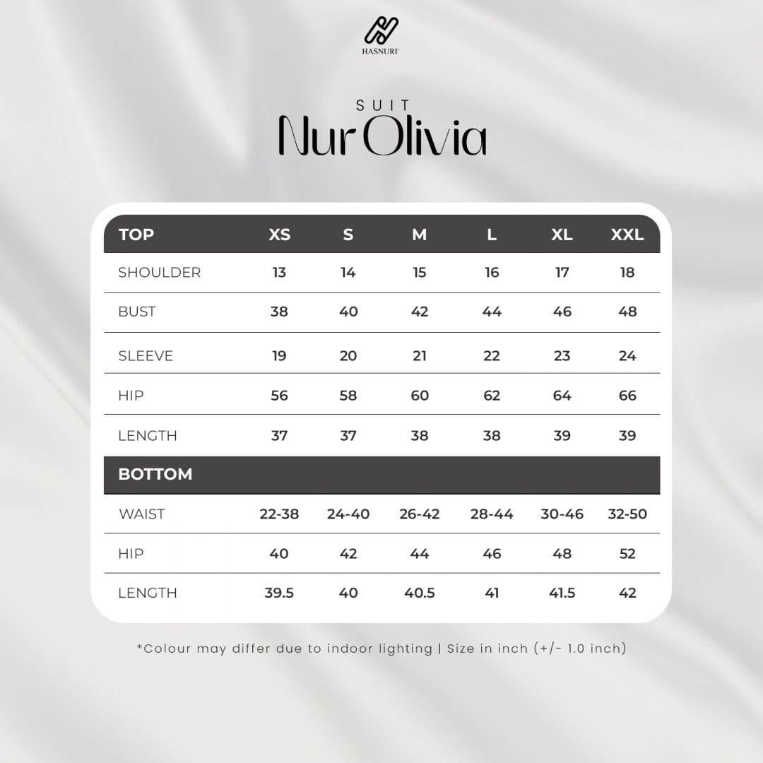 Suit Nur Olivia - Rich Brown