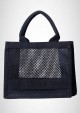 Mini Tote Bag Hasnuri - Black