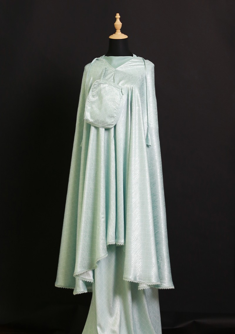 Telekung Nufa - Mint Green