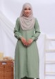 Suit Zakiya Linen - Mint Green