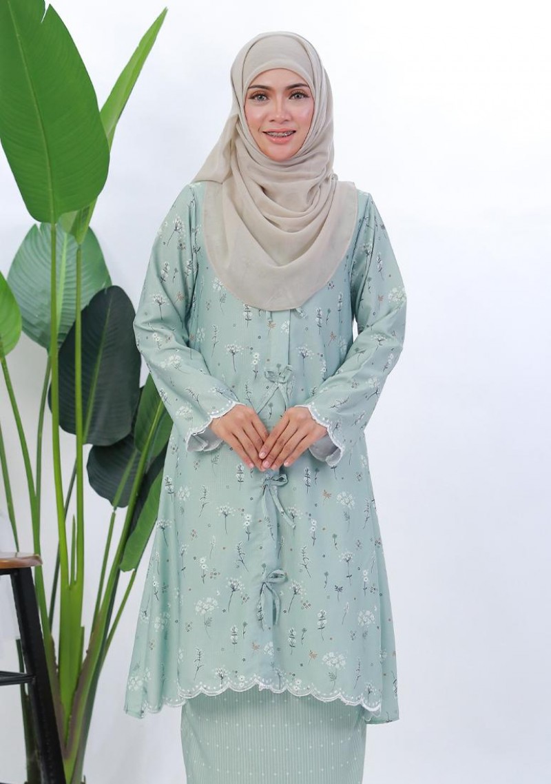 Kurung Dang Wangi 3.0 - Mint Green