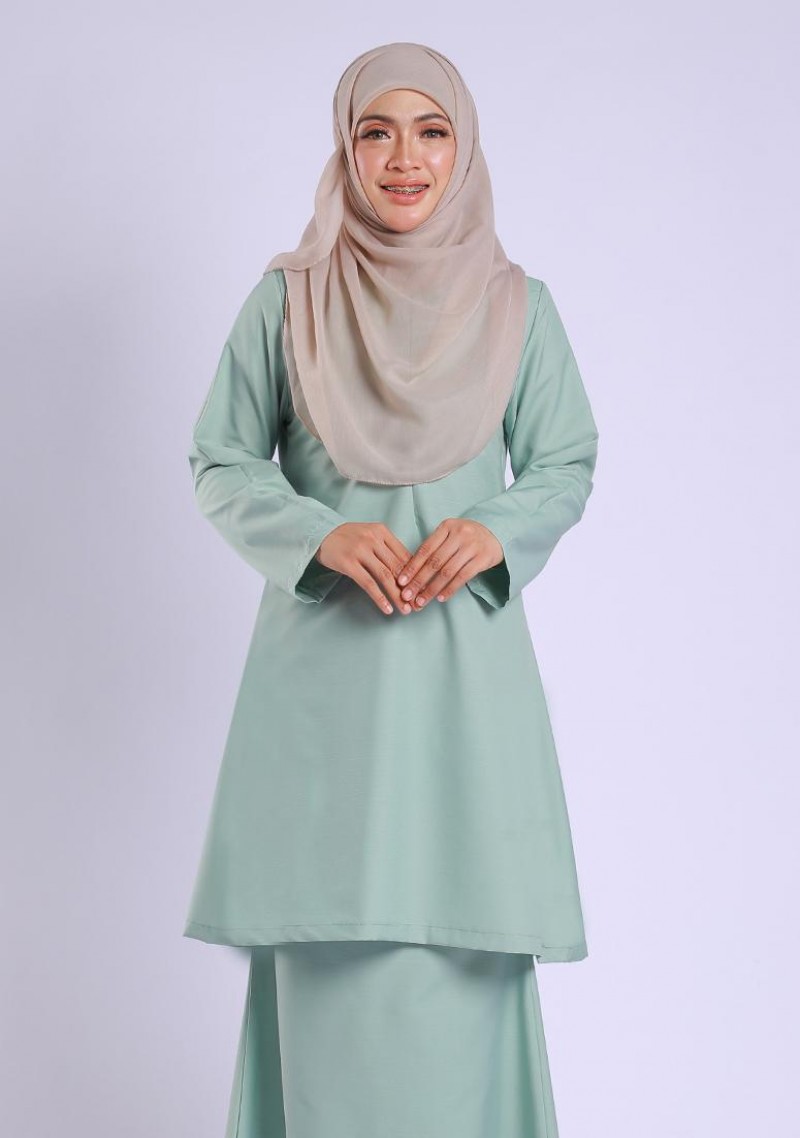 Kurung Hawa - Mint Green