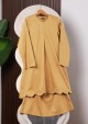 Kurung Azura - Moss Yellow