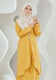 Kurung Suzana - Mustard