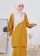 Kurung Fateen - Mustard