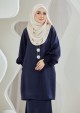 Kurung Tiara - Navy Blue