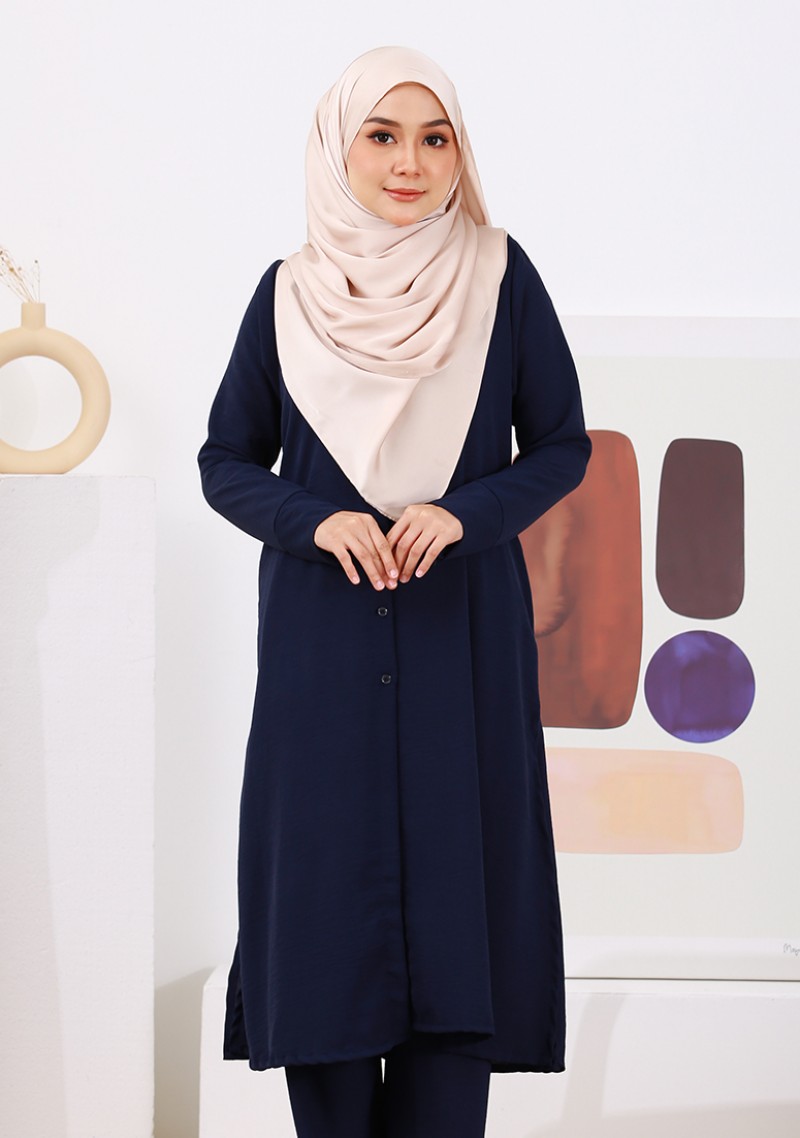 Suit Liyana - Navy Blue