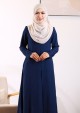 Kurung Princess Siti - Navy Blue