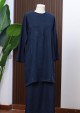 Kurung Azwa - Navy Blue