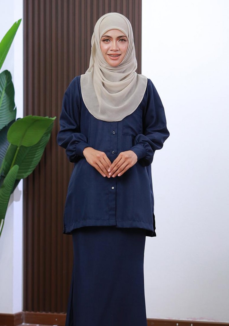 Kurung Nuhaa - Navy Blue