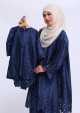 Kurung Che Aisha Kids - Navy Blue