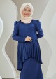 Kurung Dalia Kids - Navy Blue