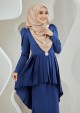 Kurung Dalia - Navy Blue