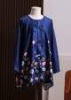 Blouse Ryana V4 - Navy Blue