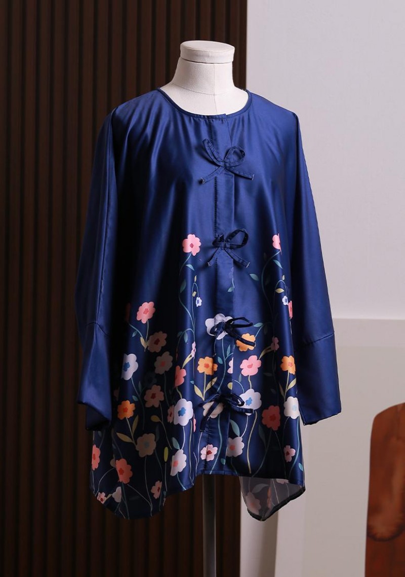Blouse Ryana V4 - Navy Blue