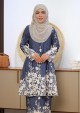 Kurung Che Quroong - Navy Blue
