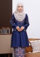 Kurung Khadijah - Navy Blue