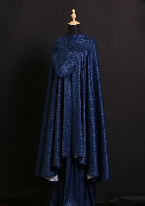 Telekung Nufa - Navy Blue
