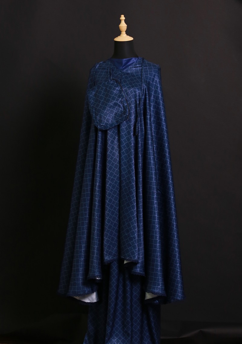 Telekung Nufa - Navy Blue