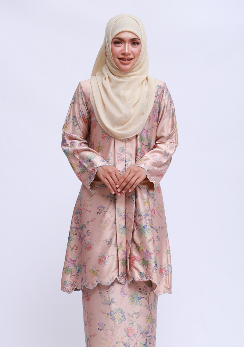Kebaya Che Balqis - Nude Peach