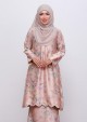 Kurung Che Baiduri - Nude Peach