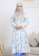 Kebaya Sri Mawar - Ocean Blue