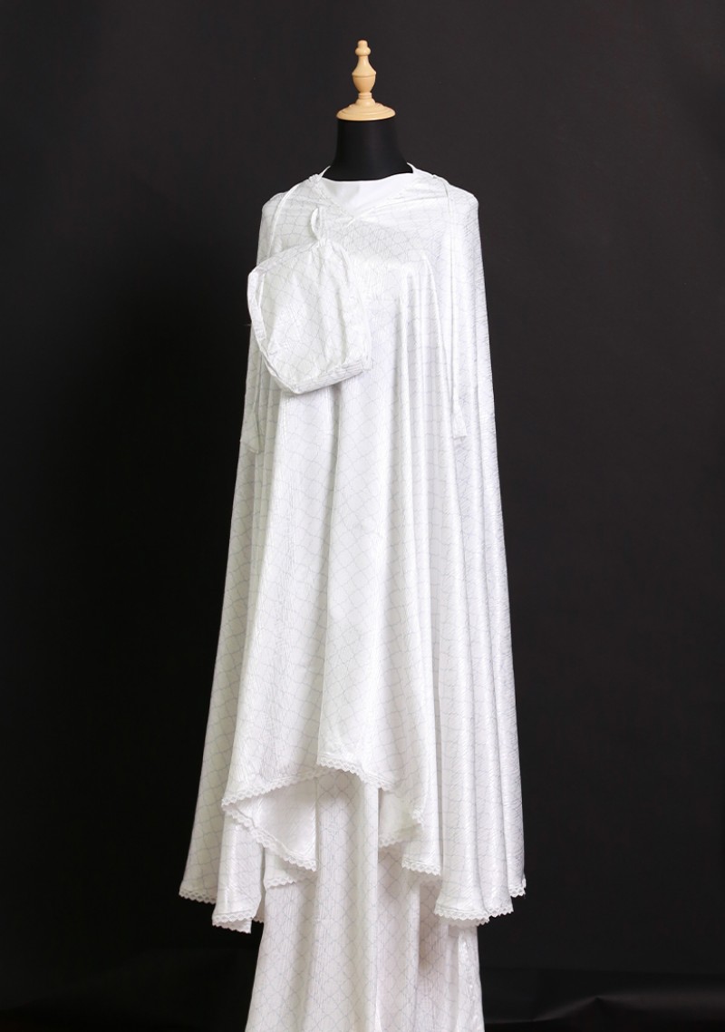 Telekung Nufa - Off White