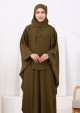 Abaya Hafiza - Olive Green